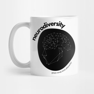 neurodiversity: great minds think differently! Mug